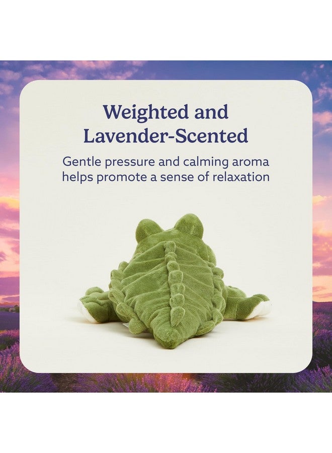 warmies Junior Microwavable & Weighted Stuffed Animals, Alligator - Heated Stuffed Animal Plushie for Warmth & Comfort - Cute Soft Plush Toys for Adults & Children (Boys, Girls, Babies & Toddlers) - Image 3