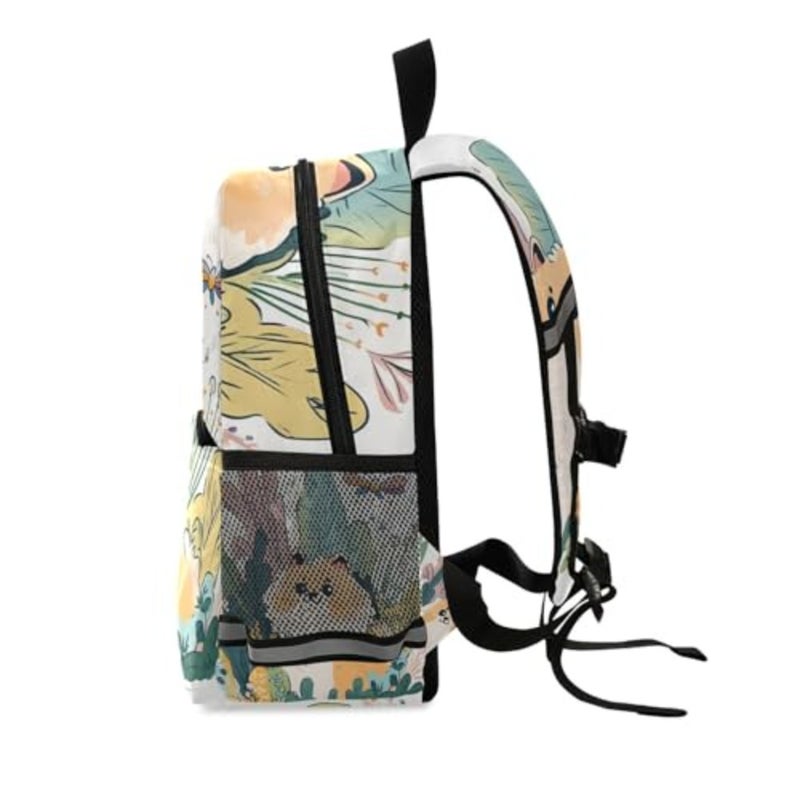 Cute Dog Toddler Backpack 3-6 Years Mini Daypack with Reflective Strips Leash Backpack for School Travel Outdoor - Image 2