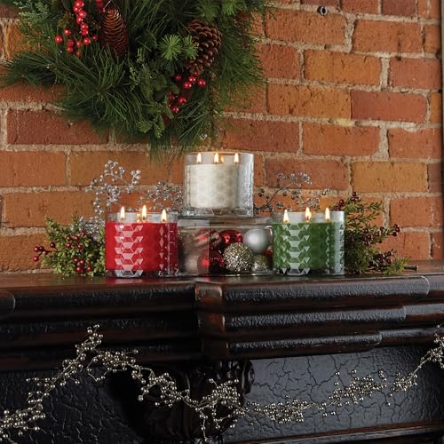 Root Candles Holiday Scented Candles Honeycomb Glass Premium 3-Wick Handcrafted Beeswax Blend Candle, 12-Ounce, Bayberry - Image 5