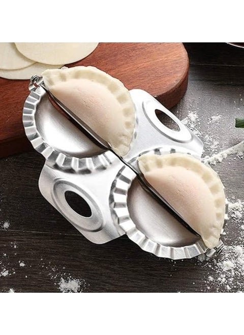 Stainless Steel Dumpling Maker Samosa Mold | Dumpling Maker Press Ravioli Maker | Pastry Maker Tool for Cooking | Easy Dumpling Wrapping Tool for Dumpling, Dough Cutter, Pie Cutter