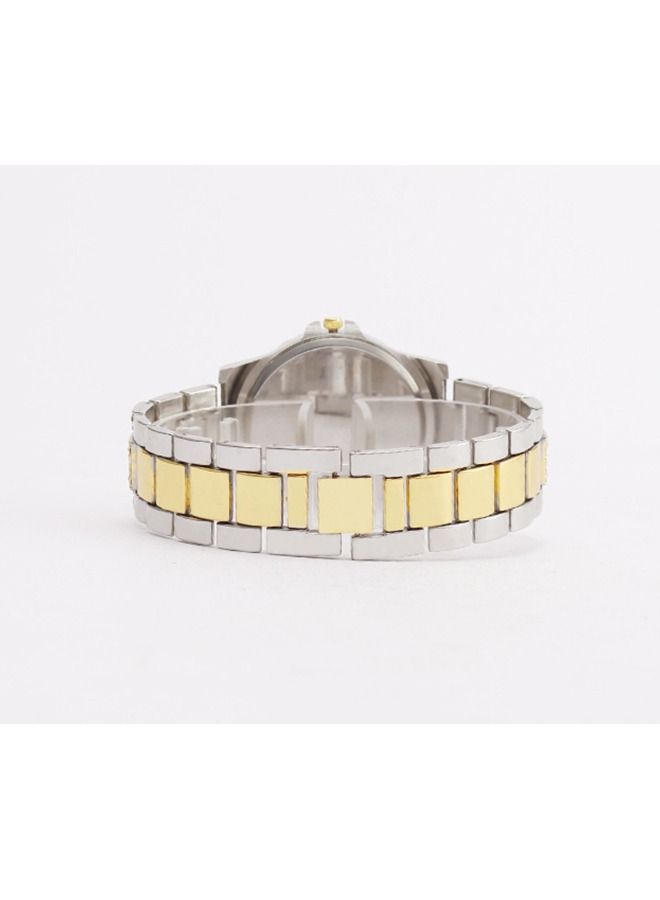 Women Crystal Rhinestone Diamond Watch Silver/Gold - Image 3