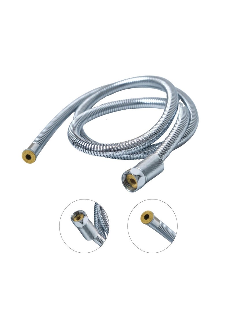 REEF SS Double Lock Shower Hose 150cm – Heavy-Duty Flexible Stainless Steel Connector, RF-SSSH-02 - Image 1