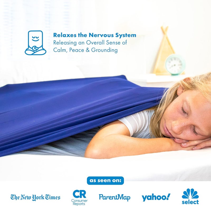 Harkla Compression Sheet for Kids - Full Compression Sheets for All Night Comfort - Breathable and Stretchy, Great for a Calming Sleep Experience - Sensory Bedsheets for Kids - Makes Great Gifts - Image 2