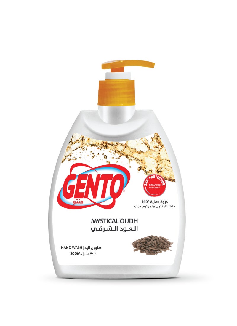 GENTO Hand Wash Mystical Oudh Brown 500ml