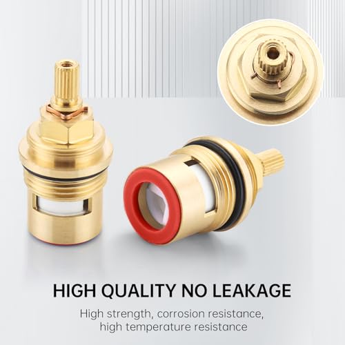 Liberflow Faucet Cartridge Replacement for Kohler 1000187 1000188, Used in Deck Faucets with 3/4 inch Valves, 2 Pack Ceramic Valve Faucet Replacement Parts (2 Pack 1000187+1000188) - Image 3