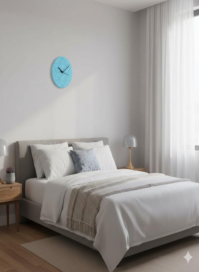 Peachy Loops Wooden Wall Clock - Image 4