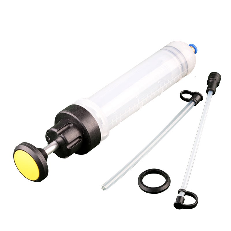 200cc  Fluid Syringe Pump,Oil Fluid Extractor, for ATV's, Boats, Farm Equipment, Industrial Gear Boxes, Motor Vehicles, Oil Change Evacuation Pump - Image 2
