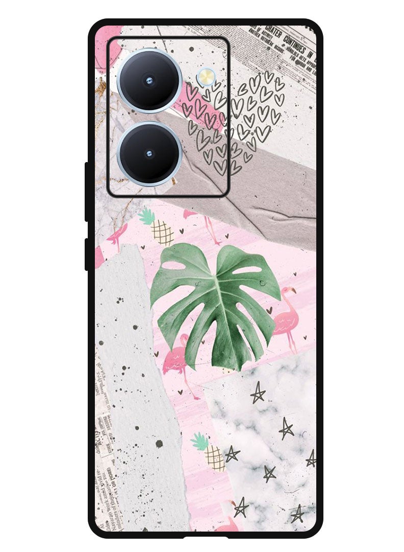 Theodor Protective Case Anti Scratch Shock Proof Bumper Cover For ViVo Y78 China Heart Leaves - Image 1