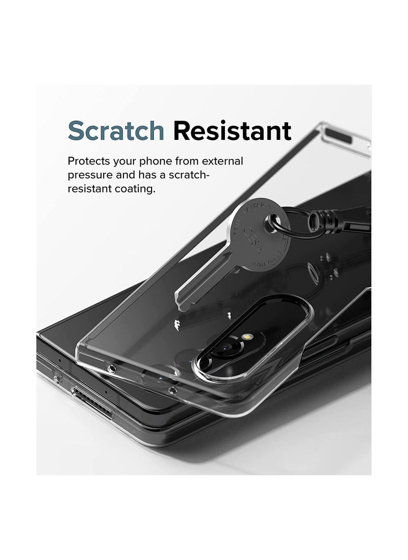 Beauenty Non-Yellowing Transparent Hard Thin Premium PC Lightweight Protective Phone Cover for Z Fold4 5G  - Image 3