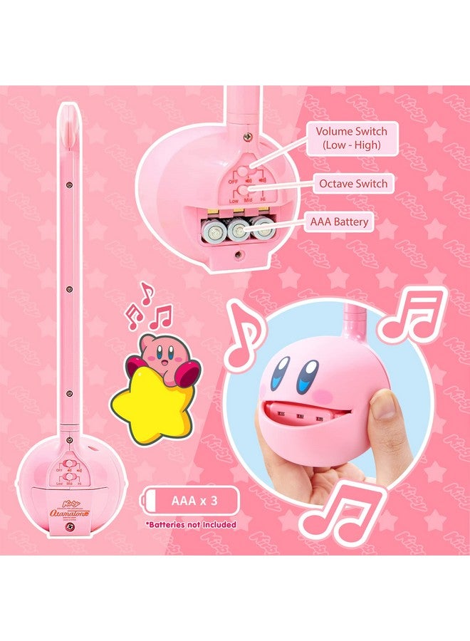 Otamatone Kirby Pink Star Hero Japanese Electronic Musical Instrument Portable Music Synthesizer from Japan by Maywa Denki Studio Award Winning, Educational Fun Gift Game Character Pink Hero - Image 2