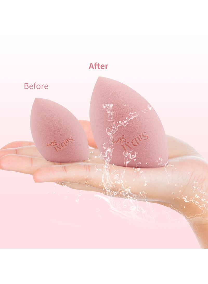SaDM Shiny SaDM Shiny Latex-Free Makeup Blender Sponge – Dry & Wet Use for Flawless Foundation & Makeup Application - Image 5