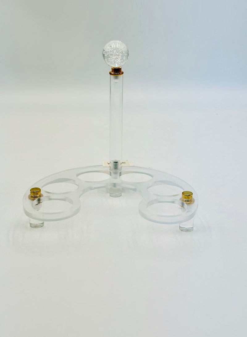 شيالة استاند فناجين اكريليك/شفاف  بمقبض اكريليك , لمسة أنيقة وجذابة ابهري ضيوفك بهذة الاطلاله. - Image 2