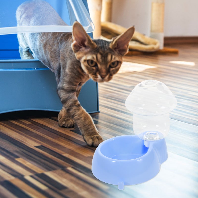 Pets Auto Waterer Automatic Cat Water Dispenser Mushroom Shape Cat Dog Water Container - Image 2
