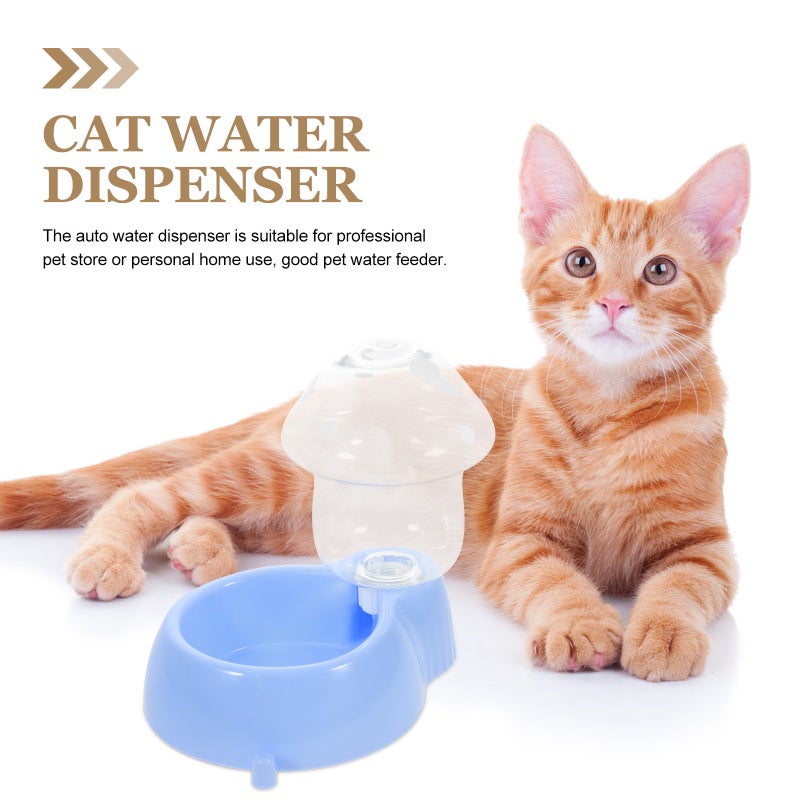 Pets Auto Waterer Automatic Cat Water Dispenser Mushroom Shape Cat Dog Water Container - Image 4