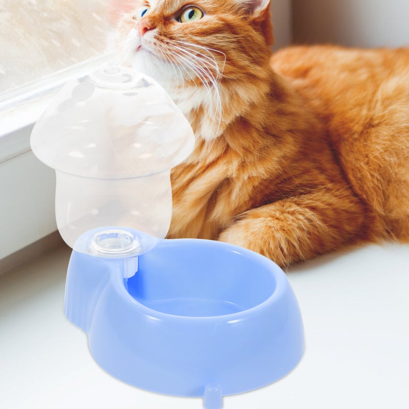 Pets Auto Waterer Automatic Cat Water Dispenser Mushroom Shape Cat Dog Water Container - Image 3