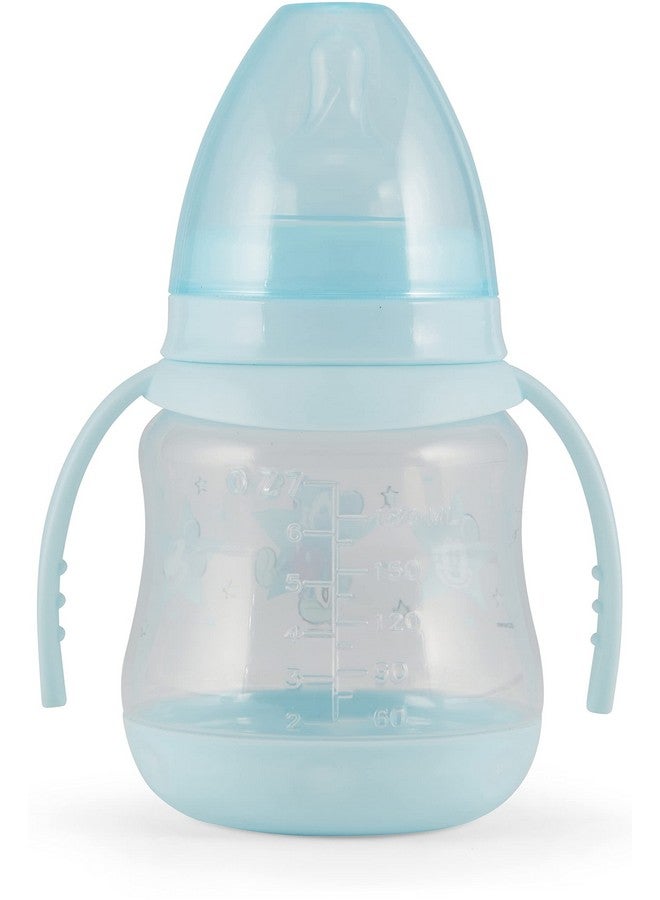 ديزني زجاجات أطفال ديزني، عبوة من قطعتين، سعة 7 أونصات، بطبعات شخصيات وأغطية ملونة بمقبض مزدوج - خالية من مادة BPA وسهلة التنظيف - Image 3