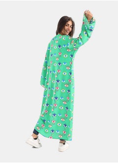 Clue All Over Eye Print Kimono  - Image 3