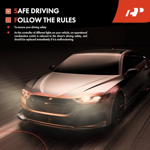 A-Premium Multifunction Switch Turn Signal Switch Headlamp High/Low Beam Switch Compatible with Ford Focus 2000-2007, Replace # YS4Z13341AA - Image 5