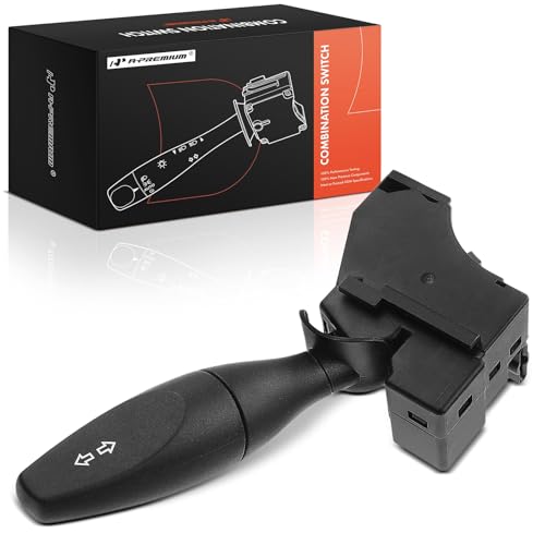 A-Premium Multifunction Switch Turn Signal Switch Headlamp High/Low Beam Switch Compatible with Ford Focus 2000-2007, Replace # YS4Z13341AA - Image 1