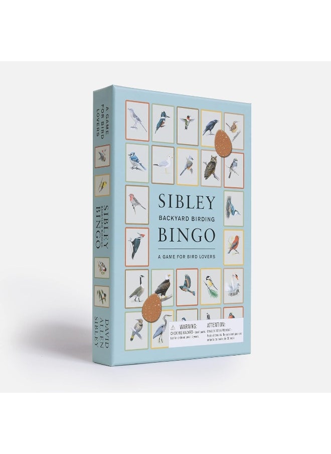 Sibley Backyard Birding Bingo: A Game for Bird Lovers: Board Games  - Image 2