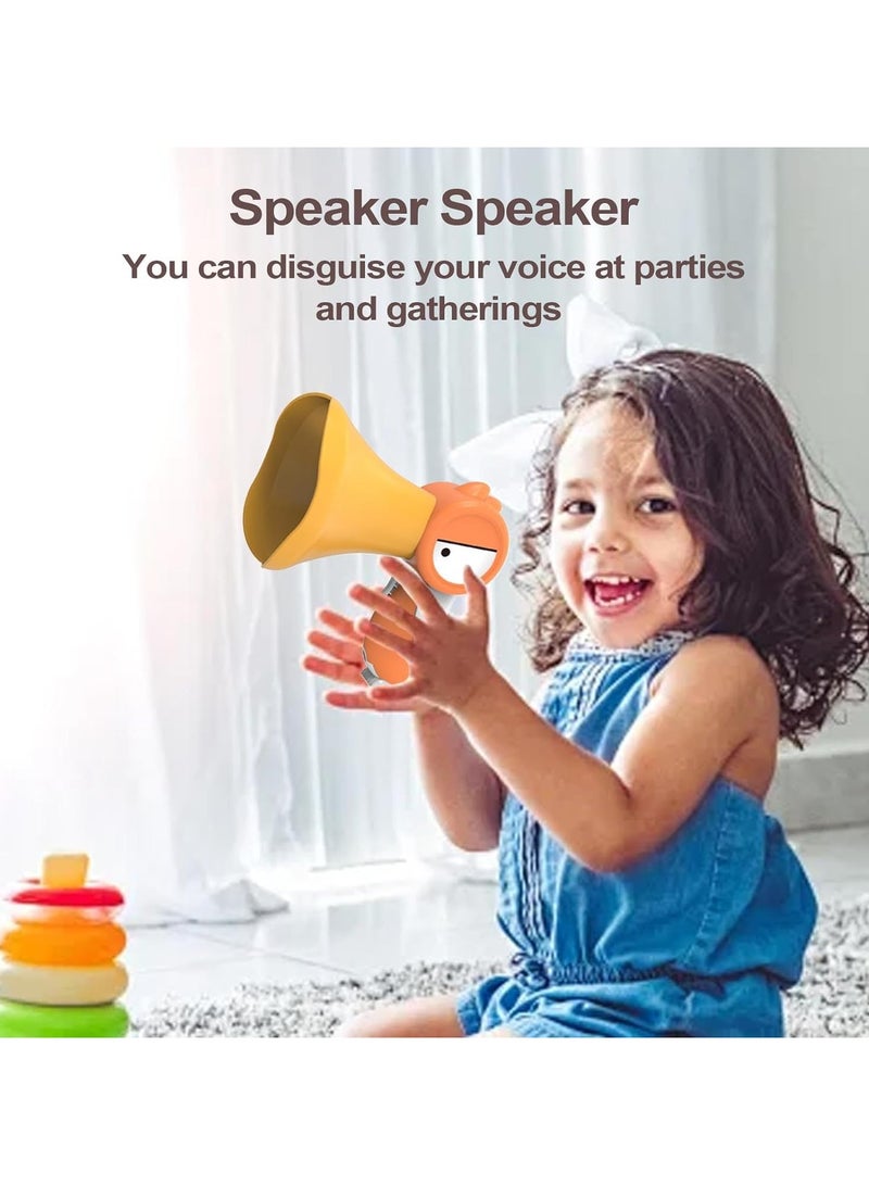 CMGTYYD Megaphone For Kids, Cartoon Bird Voice Changer Toy, Voice Changer Toy For Kids, Funny Voice Changer Prank Toy, Kids Voice Amplifier, Voice Changing Toy For Boys, Voice Recorder Toy For Kids Green - Image 2