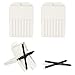 Phirunty 16 Pcs Cerumen Stop Wax Guard Filters for Hearing Aids Supplies Hearing Aid Wax Filters Fit Resound PhonakWidex and Unitron Hearing Aids Replacement Parts Cleaning Kit - Image 1