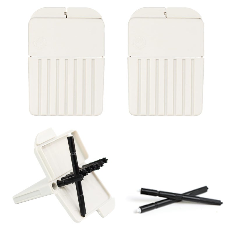 Phirunty 16 Pcs Cerumen Stop Wax Guard Filters for Hearing Aids Supplies Hearing Aid Wax Filters Fit Resound PhonakWidex and Unitron Hearing Aids Replacement Parts Cleaning Kit - Image 3