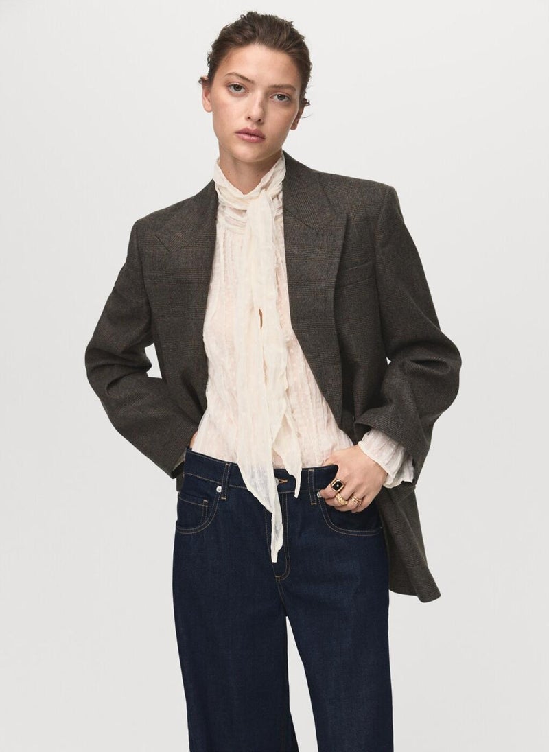 مانجو جينز واسع منخفض الخصر - Image 4