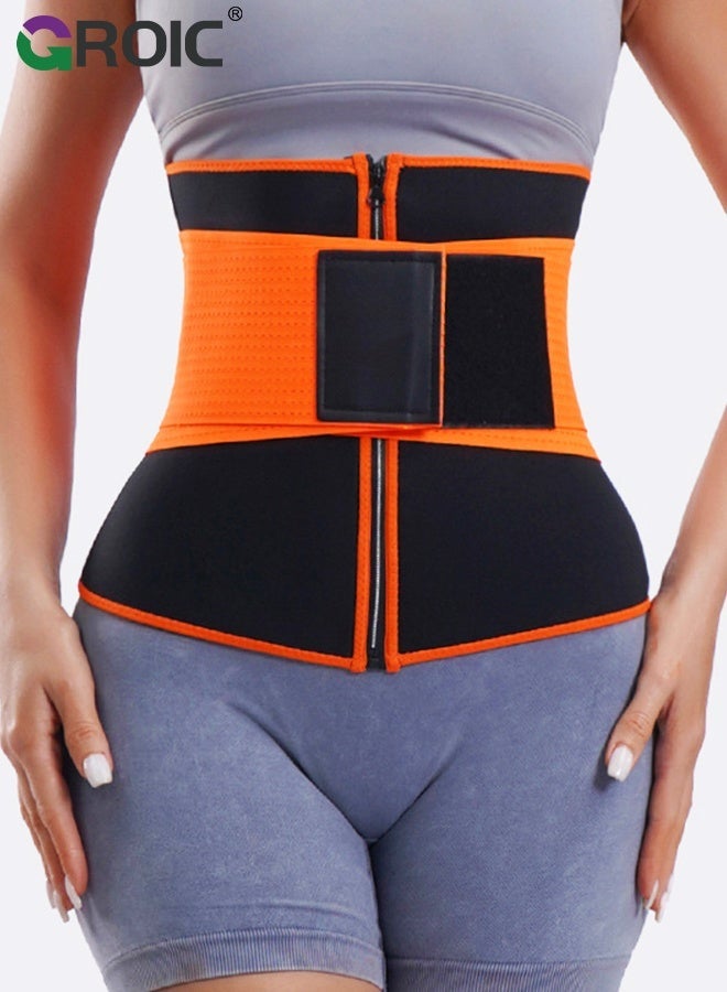 GROIC Lumbar Support Back Brace Waist Trainer,Back Support,Lower Back Support for Women,Adjustable Waist Belt for Lower Back Pain Relief,Back Support Brace(M) - Image 5