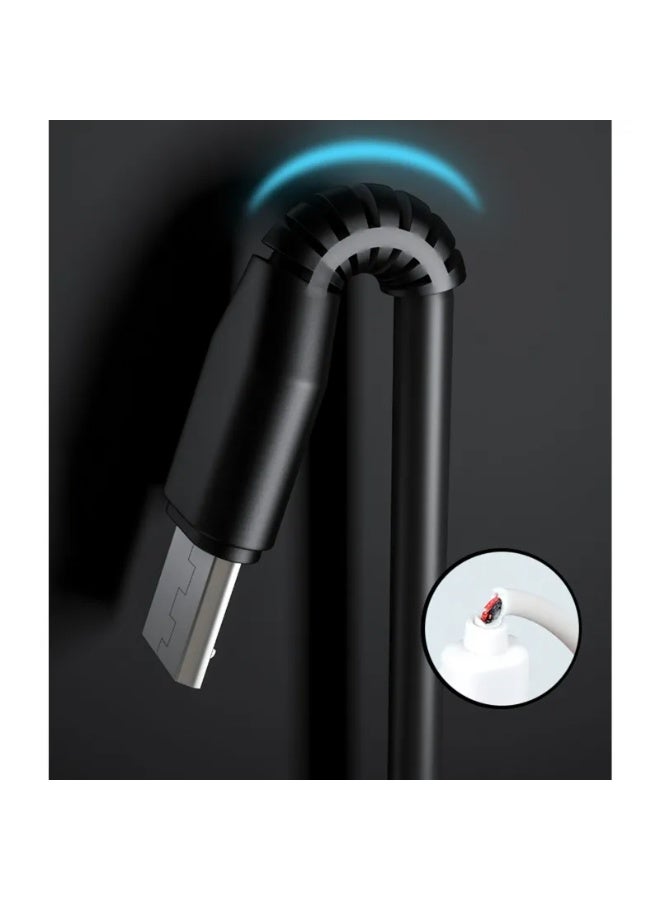 A.M 2 in 1 USB Dual Type C Cable Splitter Mobile Phone Charging Cable Portable - Image 3