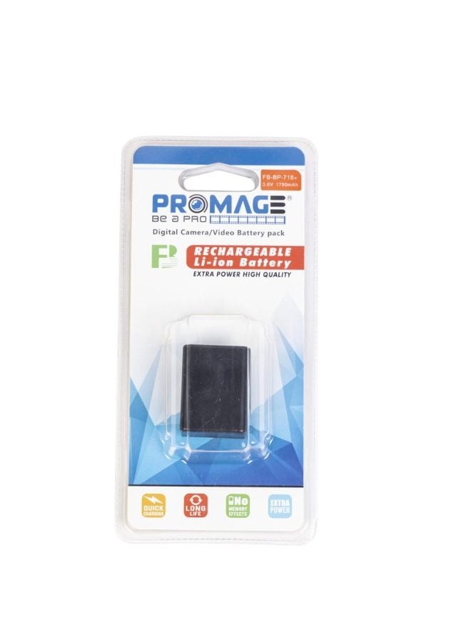 Promage Battery For Canon BP718 plus - Image 1