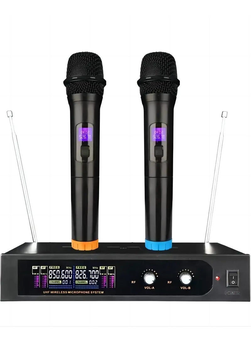 HI TONE SOLAR Professional  Wireless Microphone System Handheld Karaoke Recording Party Stage Performance Singing Mic Hot Sale - Image 2