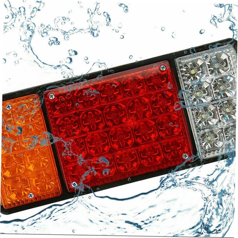 Levemolo LED Trailer Tail Light Truck Brake Signal Light for Boats Campers and Utility Vehicles with Energy Saving Heat Dissipation Design - Image 3