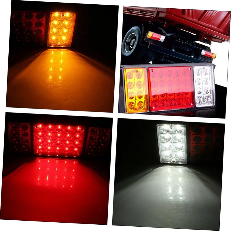 Levemolo LED Trailer Tail Light Truck Brake Signal Light for Boats Campers and Utility Vehicles with Energy Saving Heat Dissipation Design - Image 4