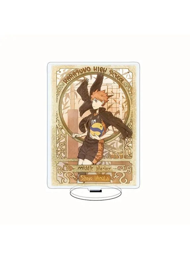 3D Anime Volleyball Acrylic Standee Dynamic Pose Tabletop Decor Holiday Gift - Image 4