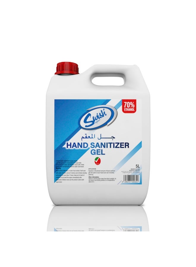 Swish Super Hand Sanitizer Gel 5 Liter - Image 1