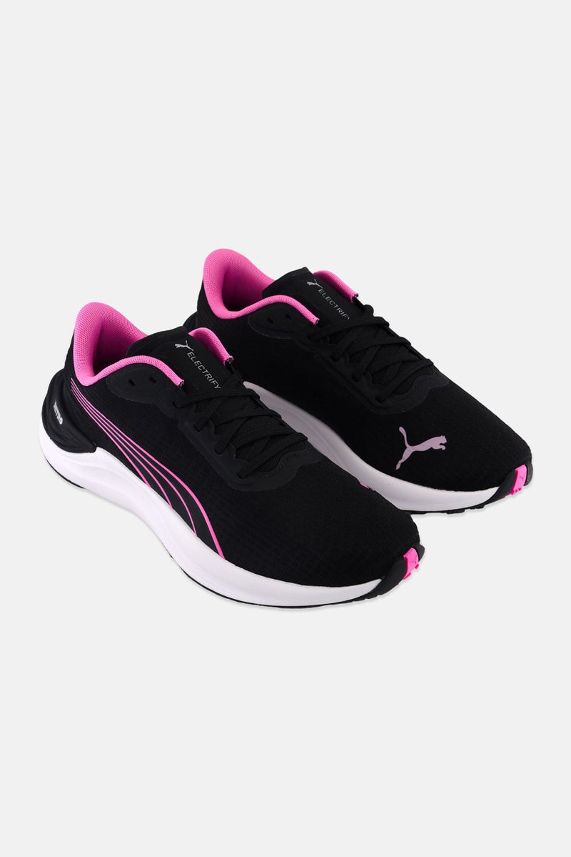 PUMA Women Electrify Nitro Lace Up Shoes, Black - Image 1