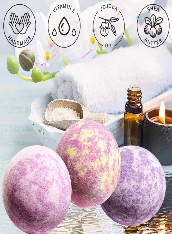 LOVERY Bath Bombs Gift Set, 30pc Lavender Bath Bombs for Women, Mom, Men Natural Spa Bubble Bath Bomb, Shower & Bath Accessories for Women, Bath Gift for Birthday, Pampering Relaxing Aromatherapy - Image 3