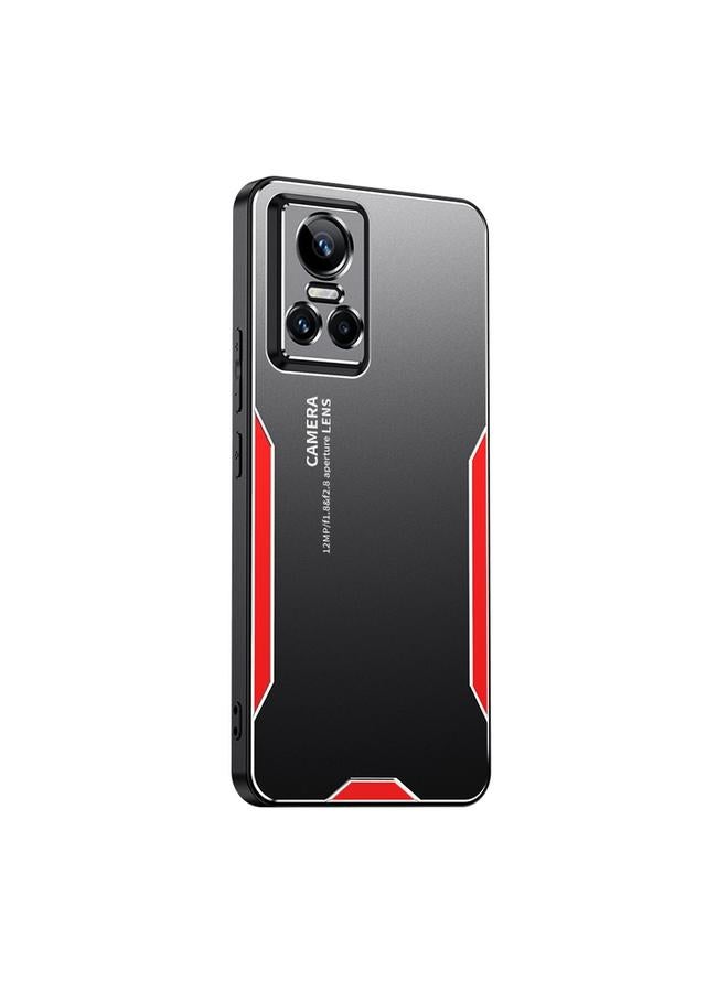 The Bros Case For Realme GT Neo3 Blade Series TPU Hybrid Metal Phone Case