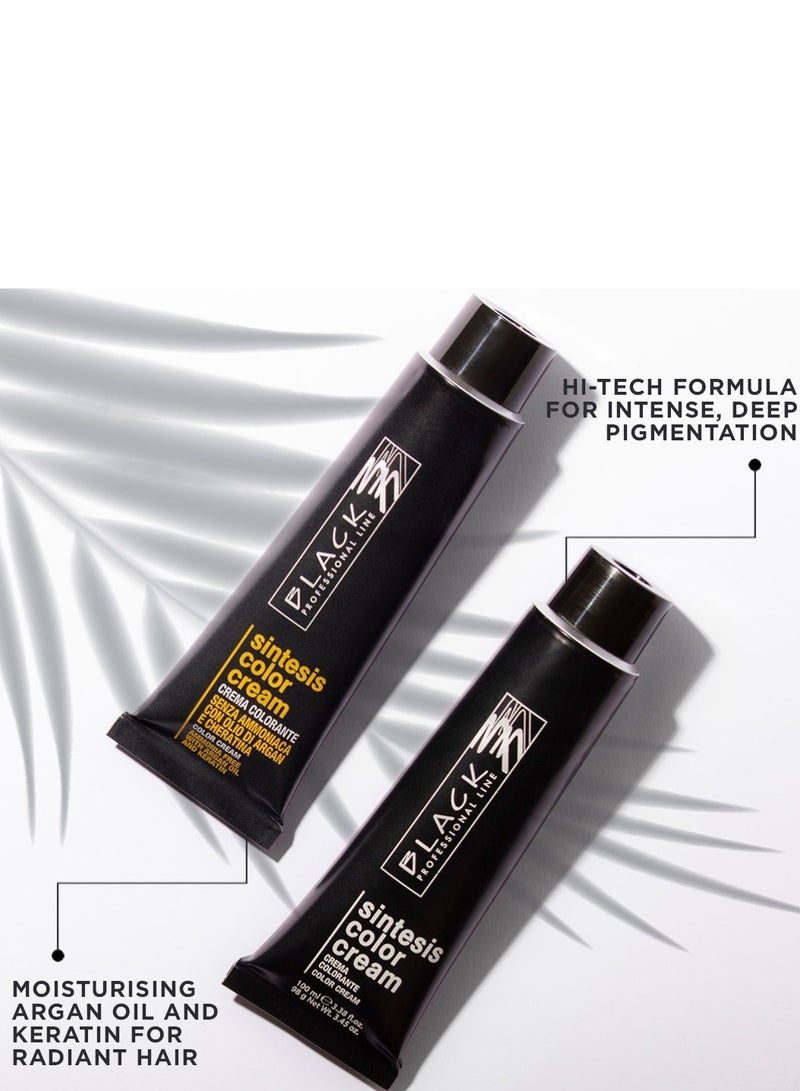 Black Professional Line Sintesis Cream Ocean Blue GLC2 - Intense Hair Colour for Glamorous Looks - Image 5