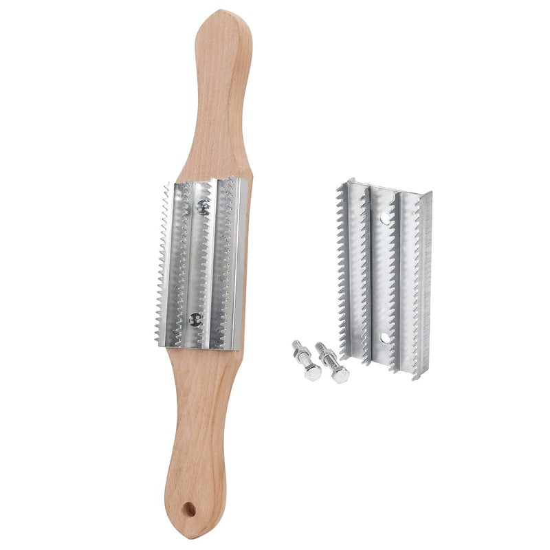 KingTool 15" Buffing Wheel Rake for Compound Cleaning with Buff Rake Metal Plate Replacement - Image 3
