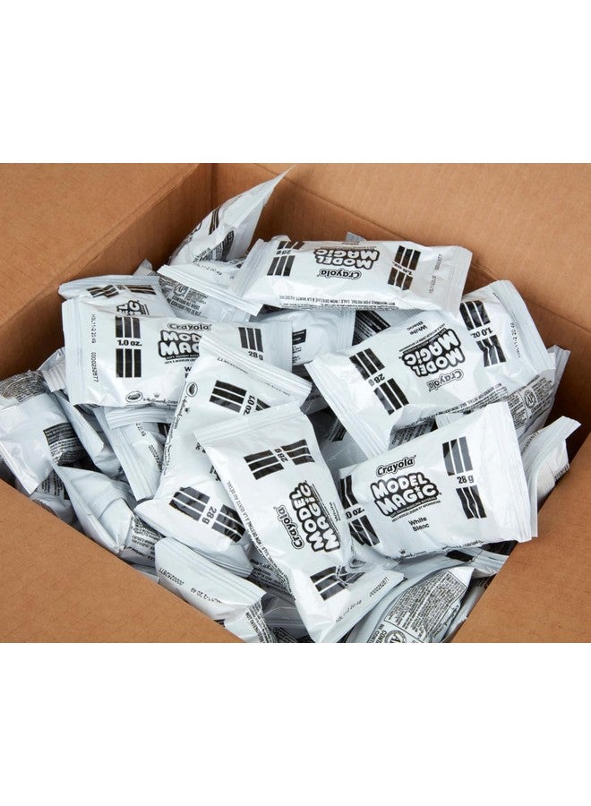 Crayola Model Magic - White (75ct), 1oz Modeling Clay Alternative, Air Dry Clay for Kids, Bulk Classroom Arts & Crafts Supplies - Image 4