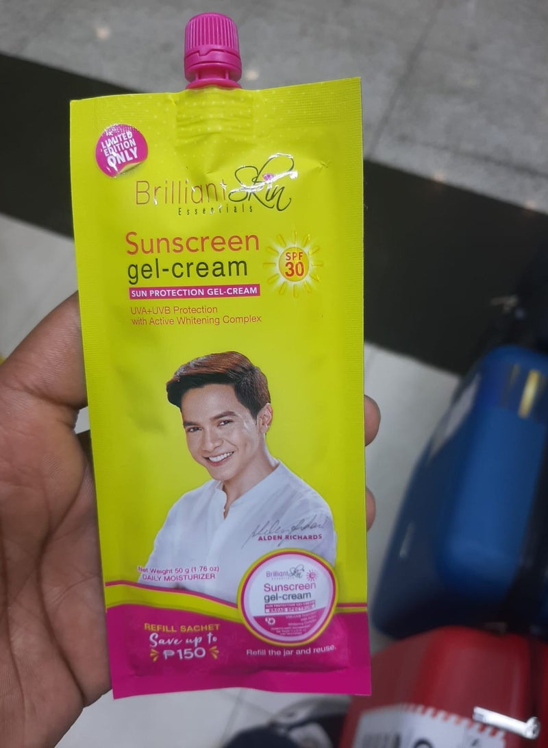 Gel Brilliant Skin Sunscreen Gel Cream