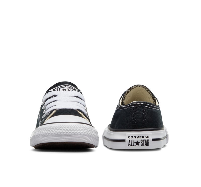 Converse Kids' Chuck Taylor All Star Low Top, Black, 7 Toddler - Image 5