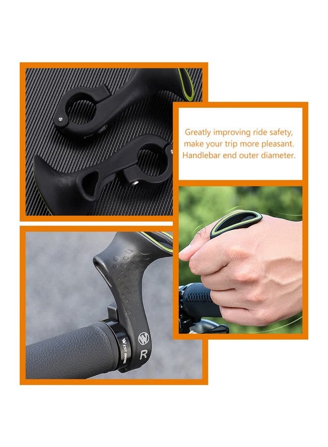 Toddmomy 1 Pair Of Bike Bicycle Handlebar End Mountain Bike Bar Ends Mtb Bike Handlebar Grips Cycle Handlebar Grip For Road Mtb Cover Handle - Image 5