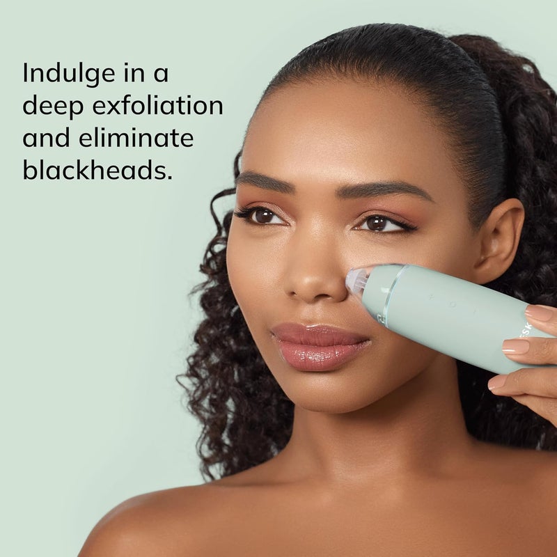 GESKE SmartAppGuided™ MicroDermabrasion Blackhead Remover | 7 in 1 | Blackhead Remover | Electric Pore Cleaner | Innovative Vacuum Cup | Beauty Tool | Skin Cleansing Device | Skincare Device - Image 3
