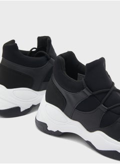 Ginger Contrast Sole Lace Up Sneaker  - Image 5