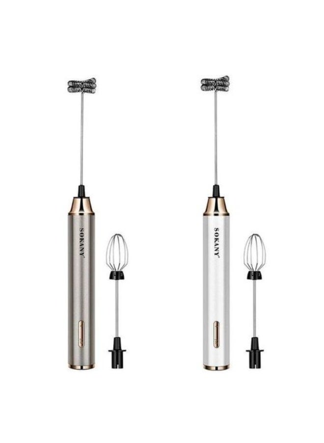 sokany 2 IN 1 USB Rechargeable Milk Frother & Egg Beater SK-02018