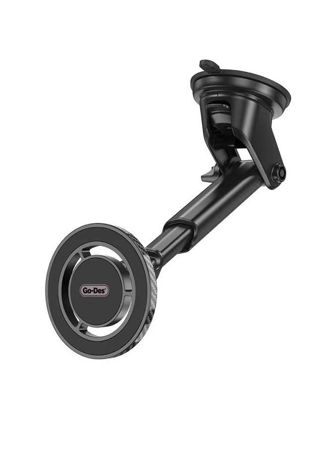 GO-DES Telescopic Design 360 Degree Rotatable Magnetic Car Phone Holder(GD-HD938) - Image 1