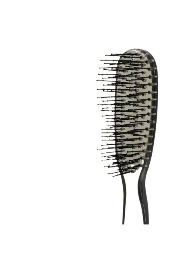 يوكانبي فرشاة شعر سحرية بطبقات - عبوتان للاستخدام الجاف والرطب، لتدليك فروة الرأس، مقاومة للكهرباء الساكنة وتضخيم الشعر - Image 5